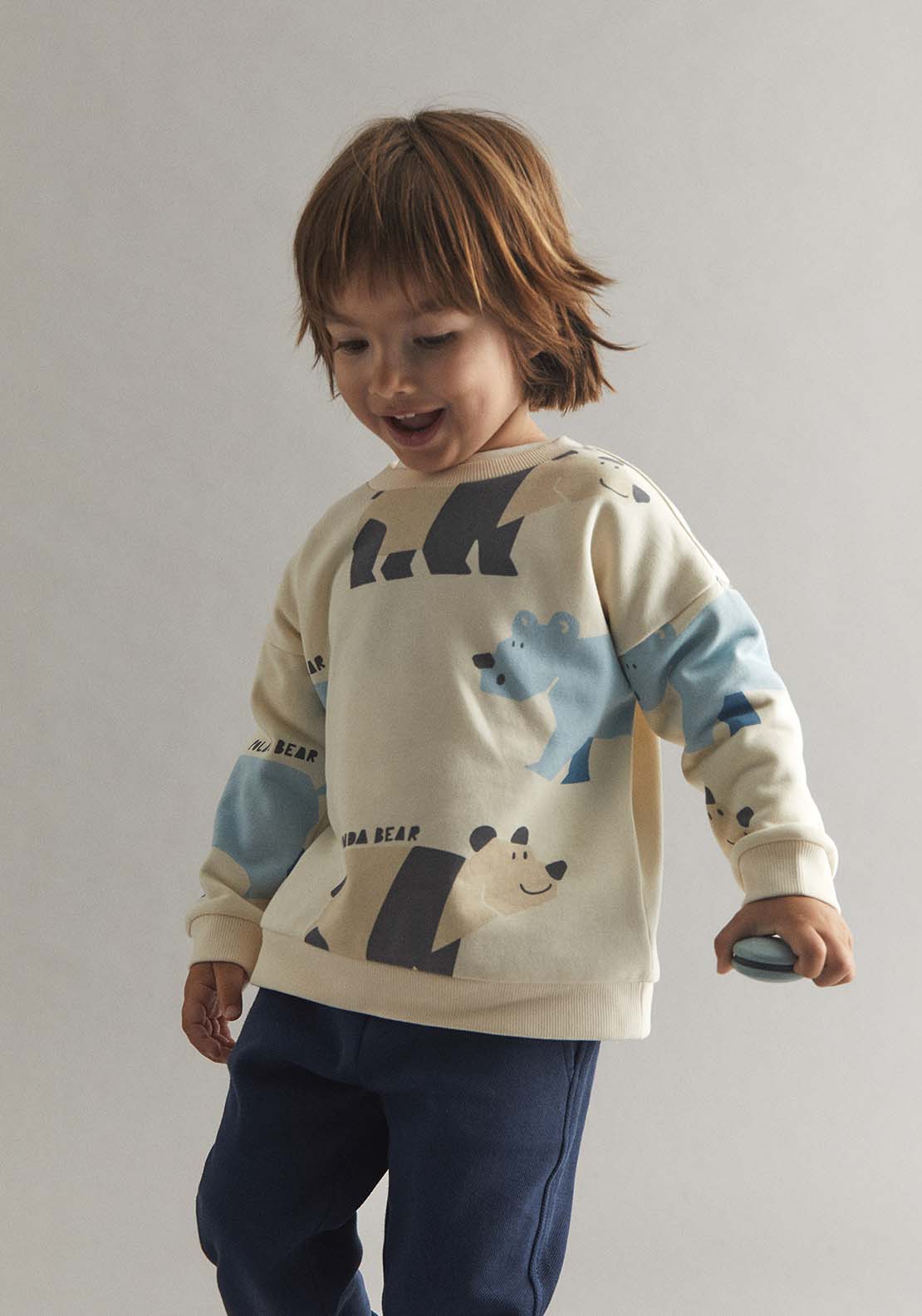 Bears Sweatshirt - Cream