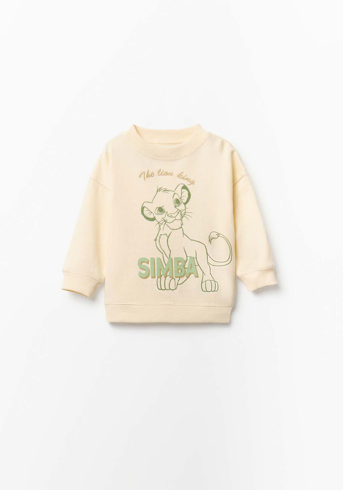 Lion King Sweatshirt - White