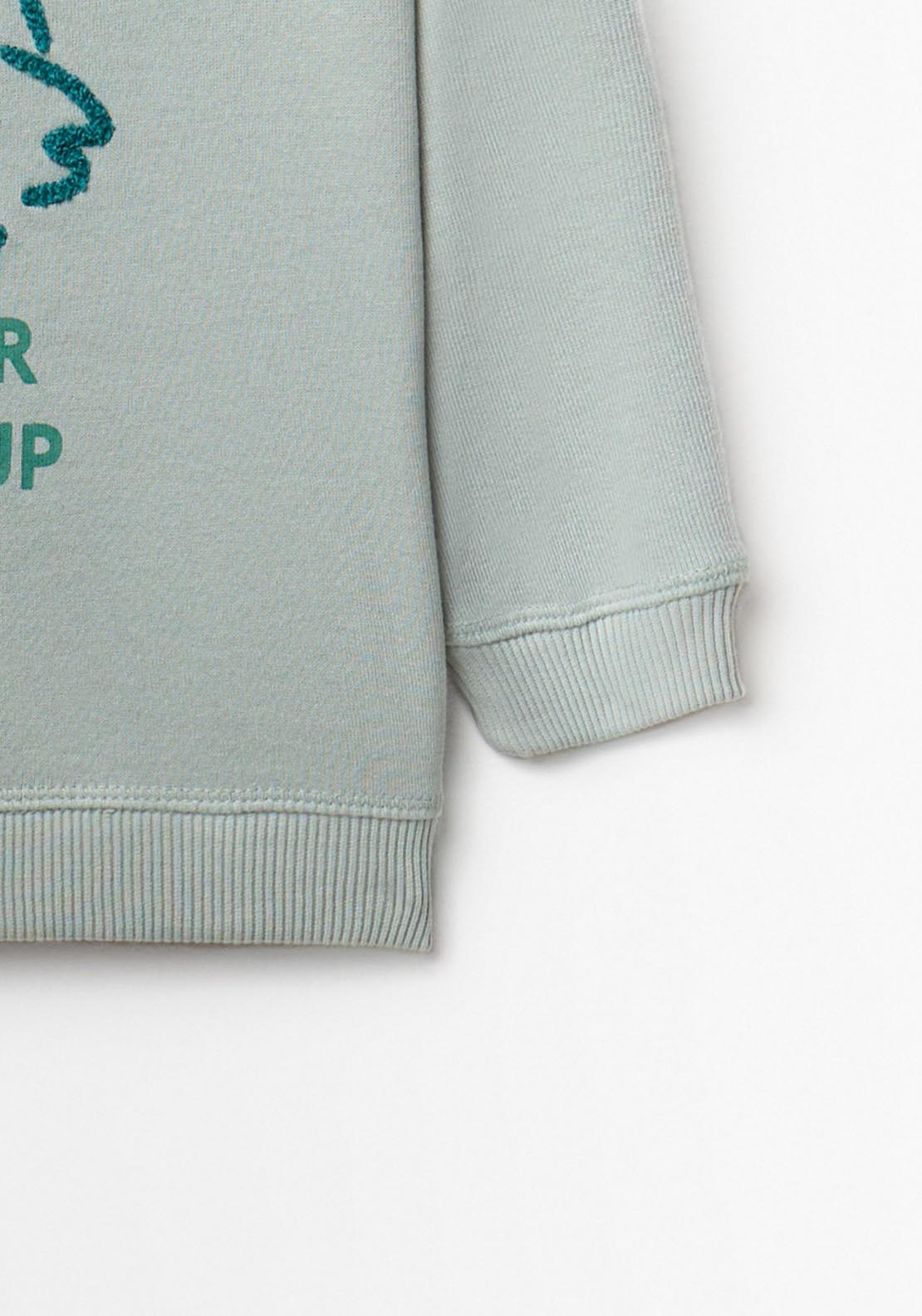 Sfera Dog Towel Sweatshirt - Green 5 Shaws Department Stores