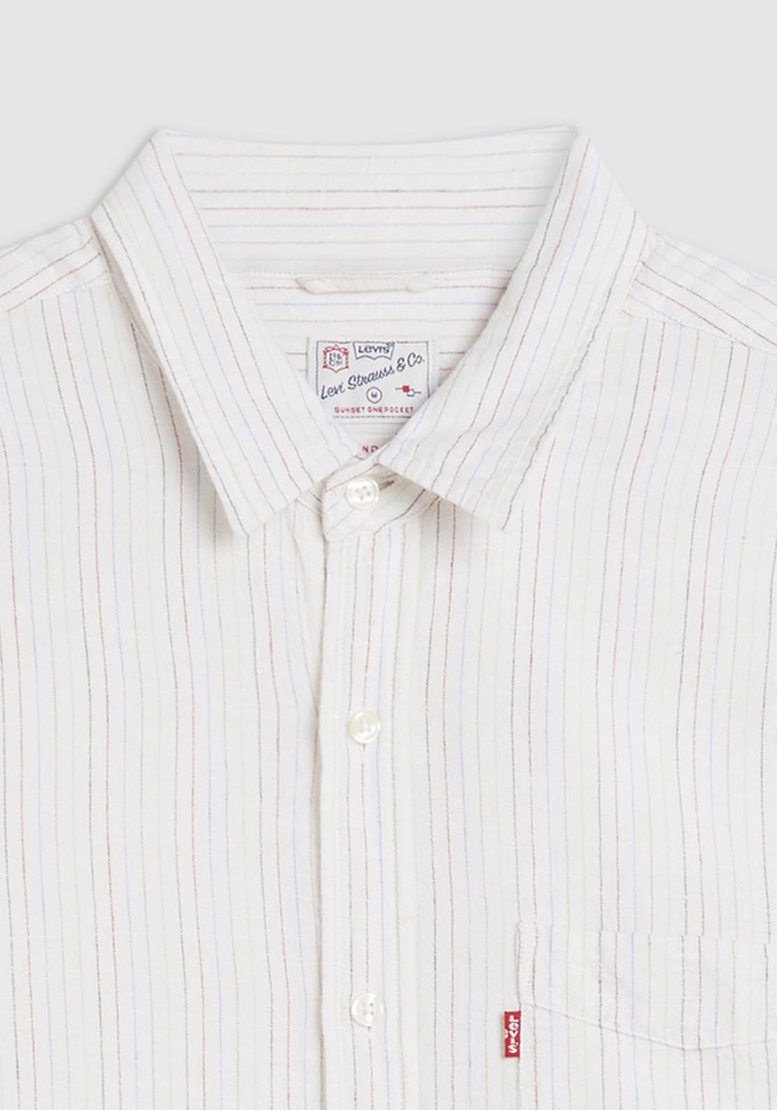 Levis Sunset Shirt - Carlin Stripe Bright 5 Shaws Department Stores