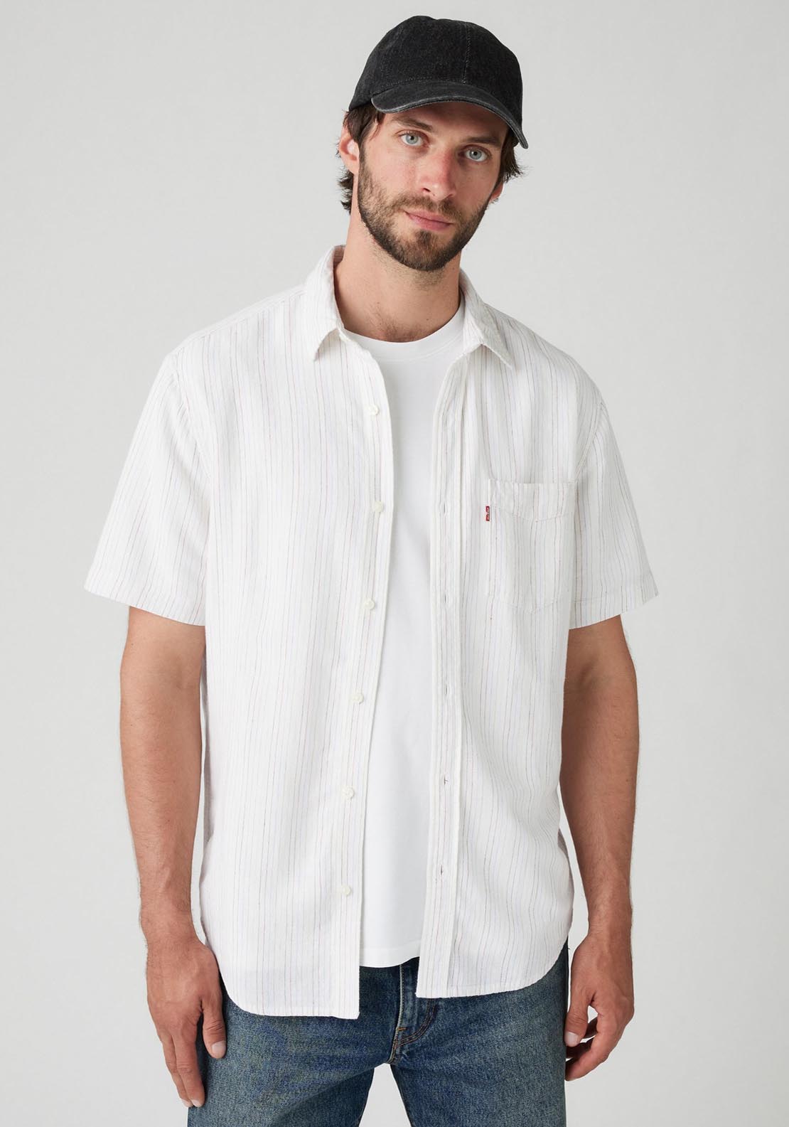 Levis Sunset Shirt - Carlin Stripe Bright 1 Shaws Department Stores