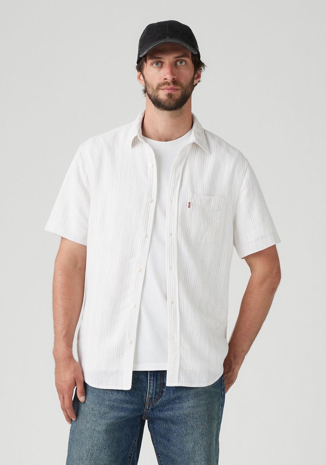 Levis Sunset Shirt - Carlin Stripe Bright 2 Shaws Department Stores