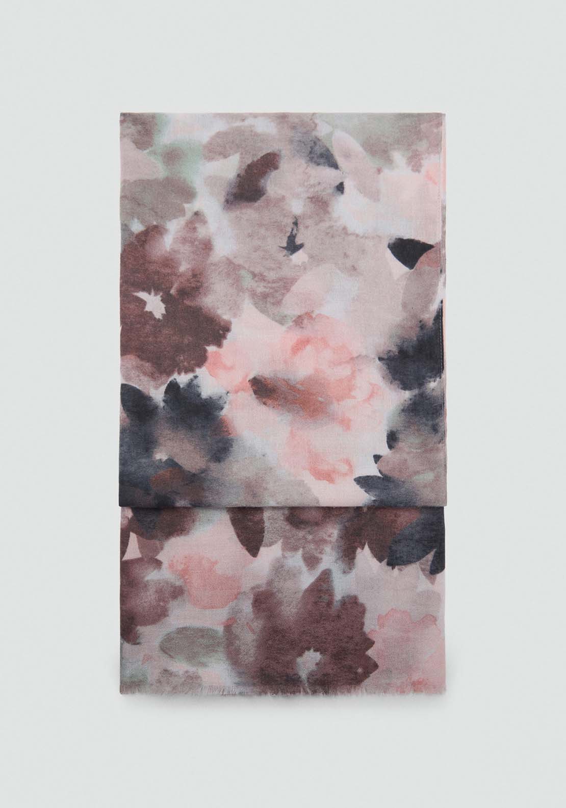 Mango Foulard Alma - Light/pastel Pink 1 Shaws Department Stores