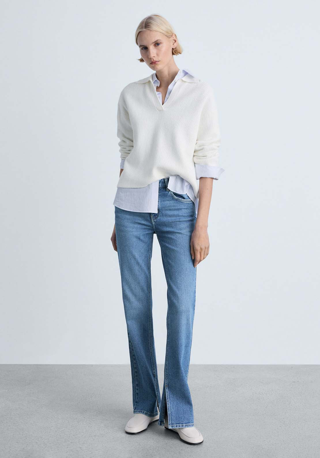Mango Jeans Elle - Open Blue 2 Shaws Department Stores