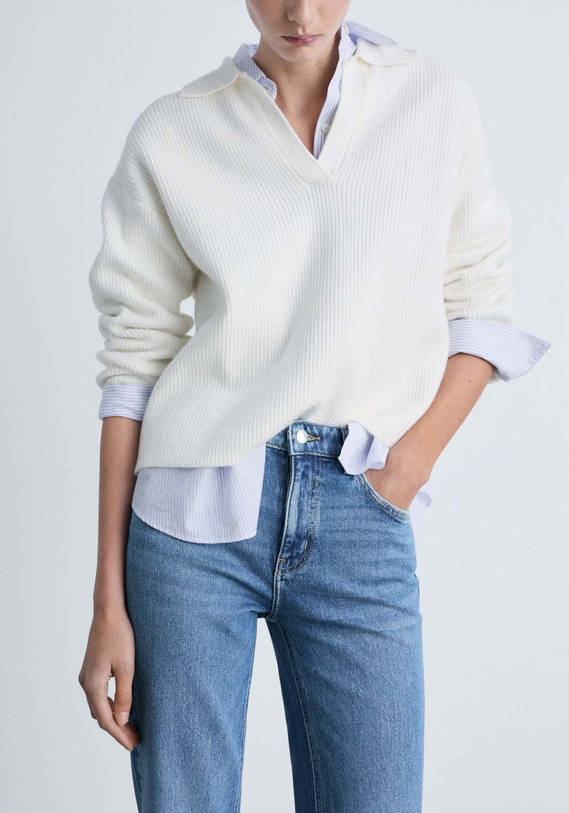 Mango Jeans Elle - Open Blue 4 Shaws Department Stores