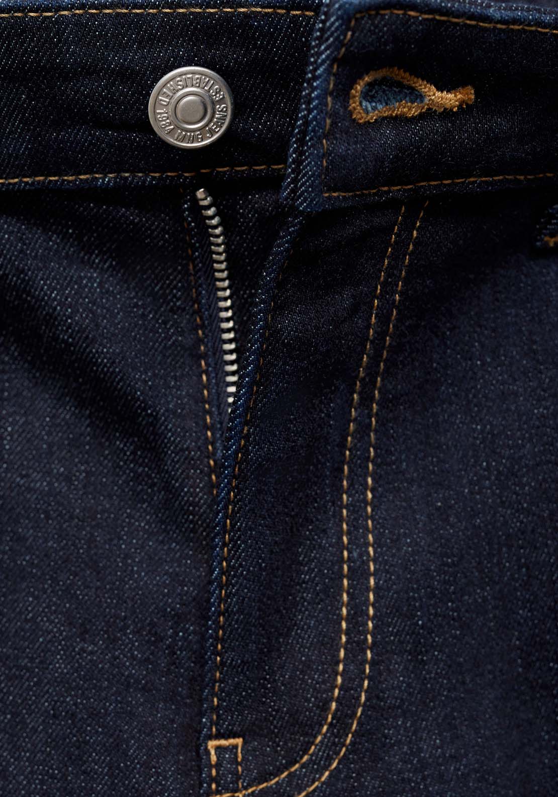 Mango Jeans flare rinse wash - Open Blue 2 Shaws Department Stores