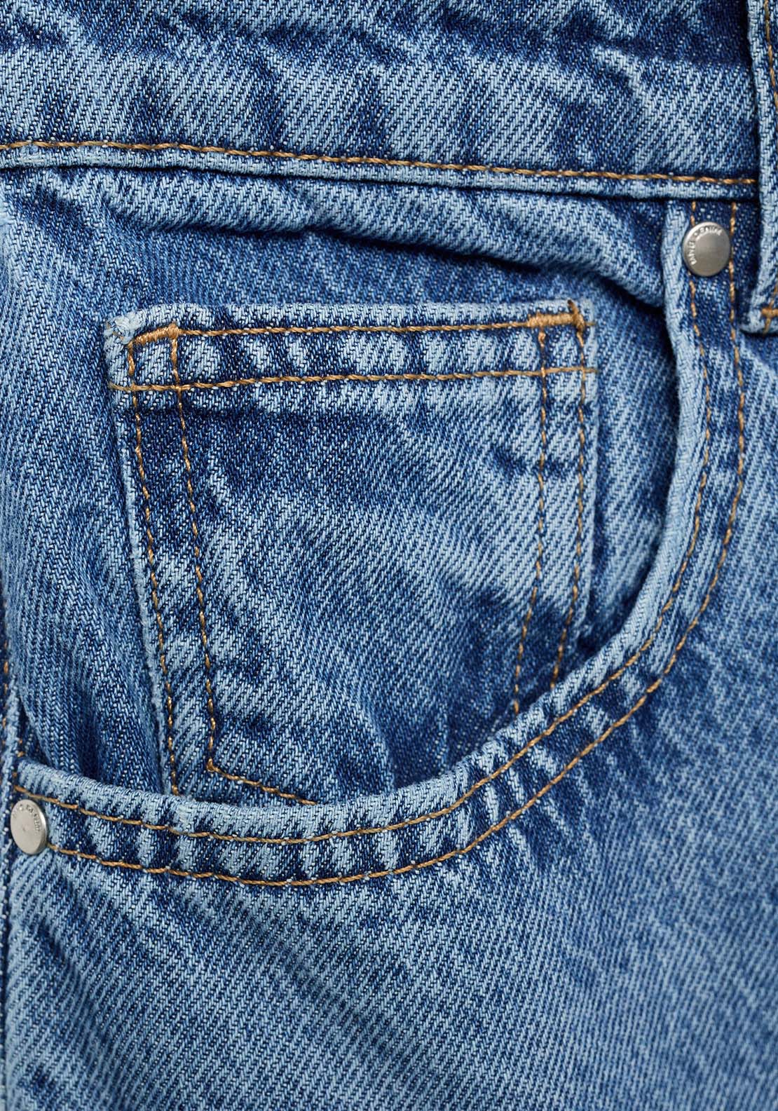 Mango High-rise balloon jeans - Open Blue 2 Shaws Department Stores