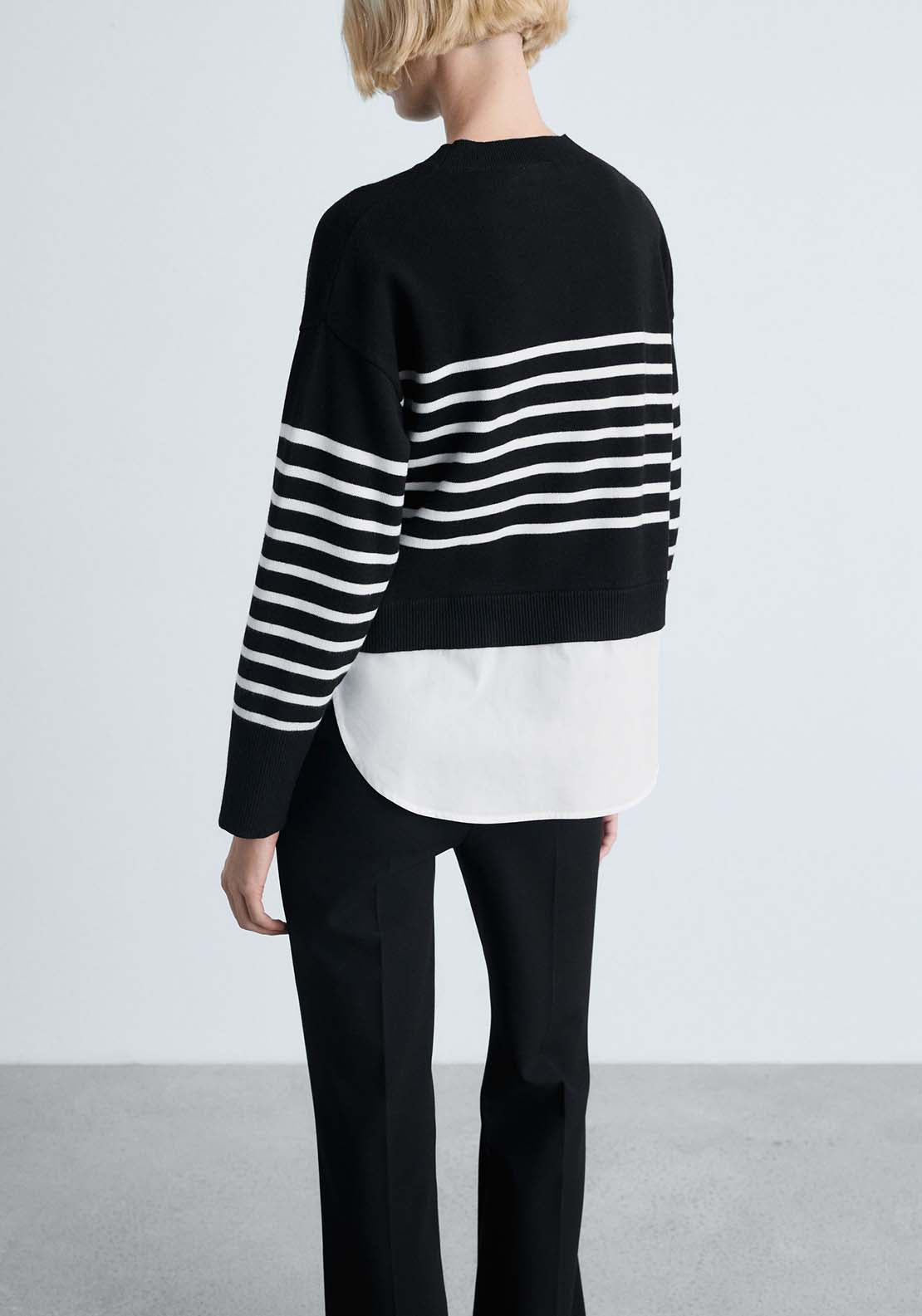 Mango Sweater Garance - Black 4 Shaws Department Stores