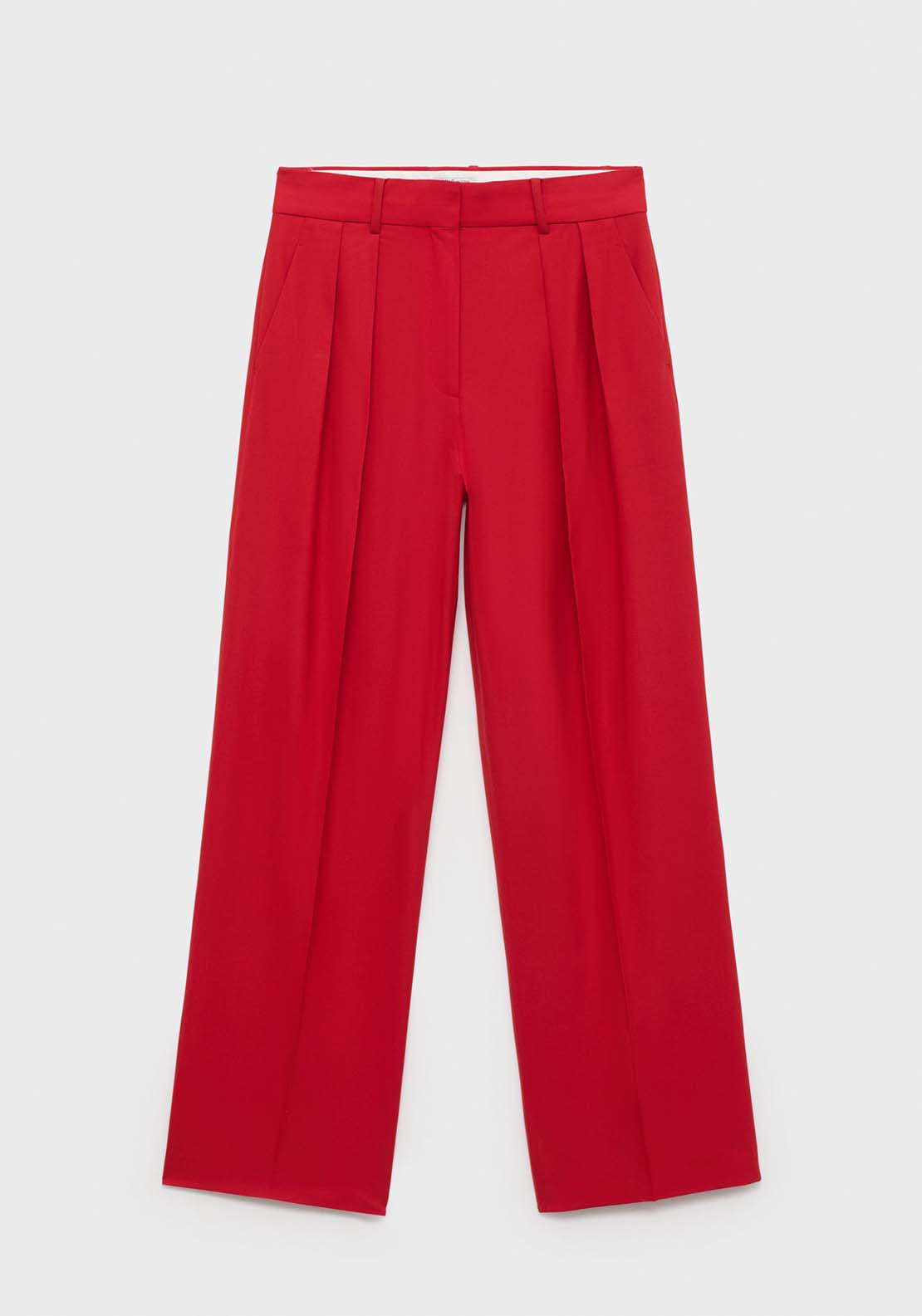 Mango Trousers Margot - Red 1 Shaws Department Stores