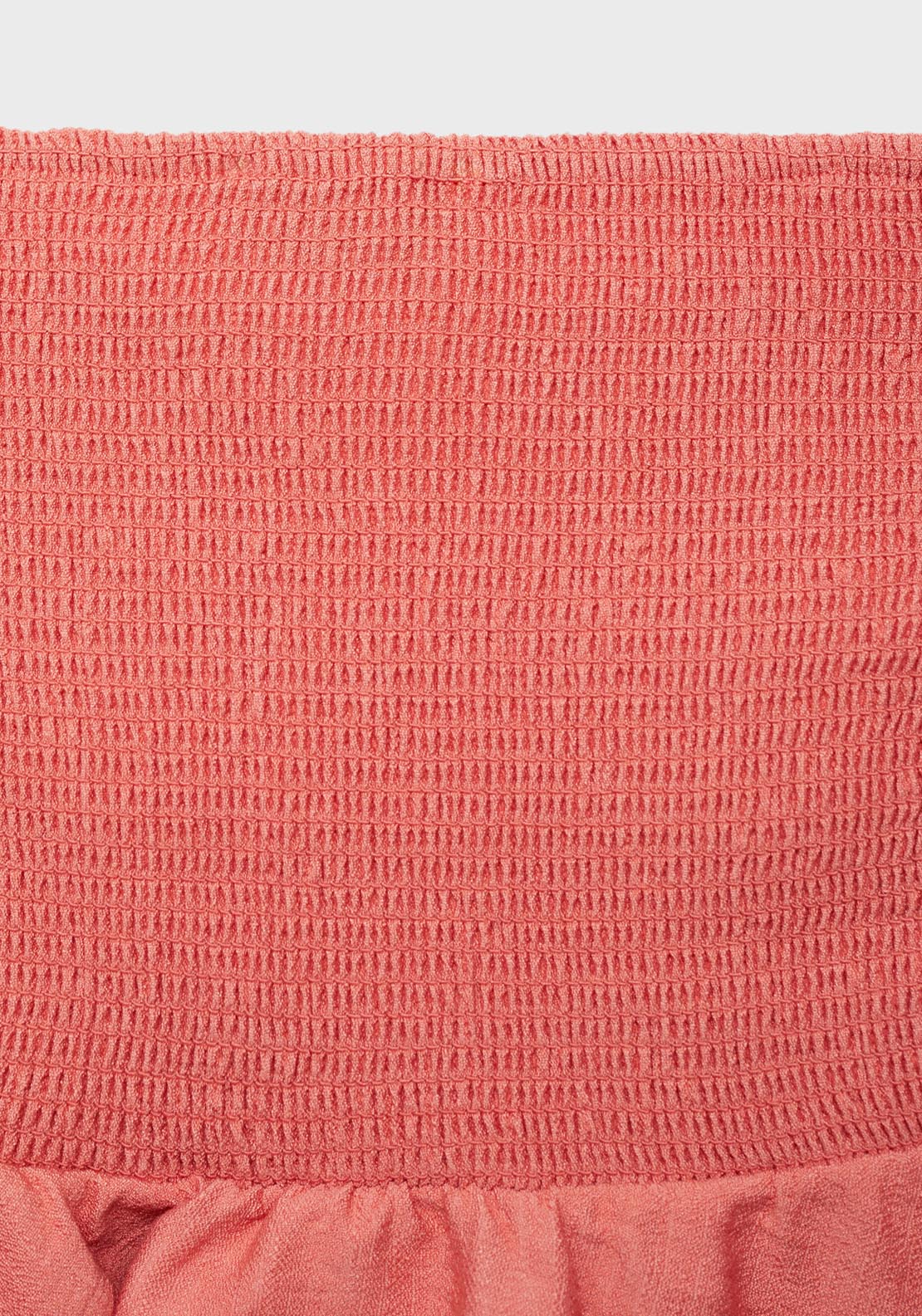 Mango Asymmetric Strapless Top - Bright Red 7 Shaws Department Stores
