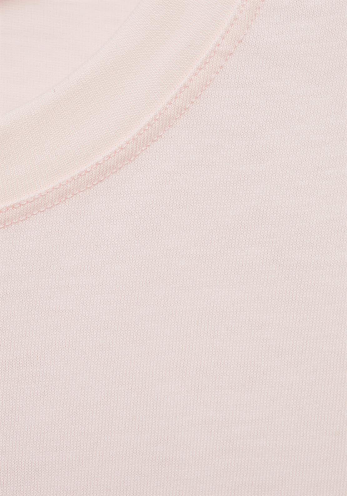 Mango Floral Print T-Shirt - Light/pastel Pink 4 Shaws Department Stores