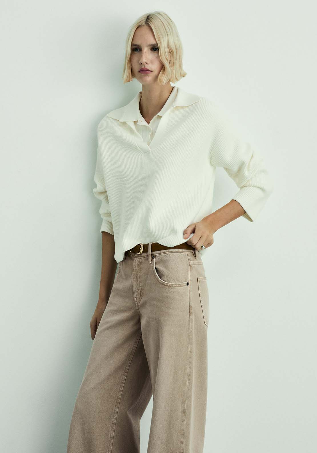 Mango Jeans Annie - Light/pastel Brown 5 Shaws Department Stores