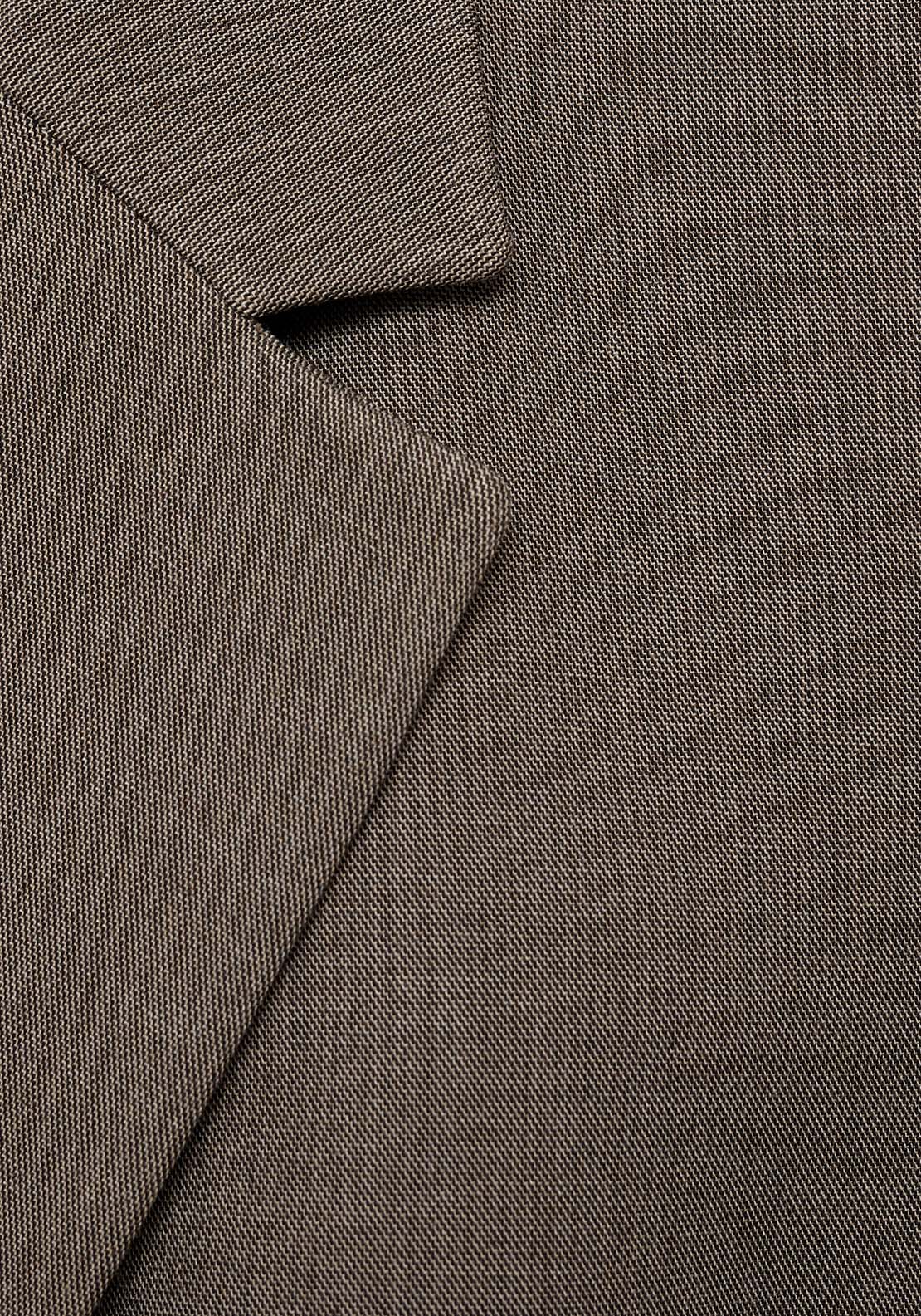 Mango Single breasted blazer - Brown 2 Shaws Department Stores