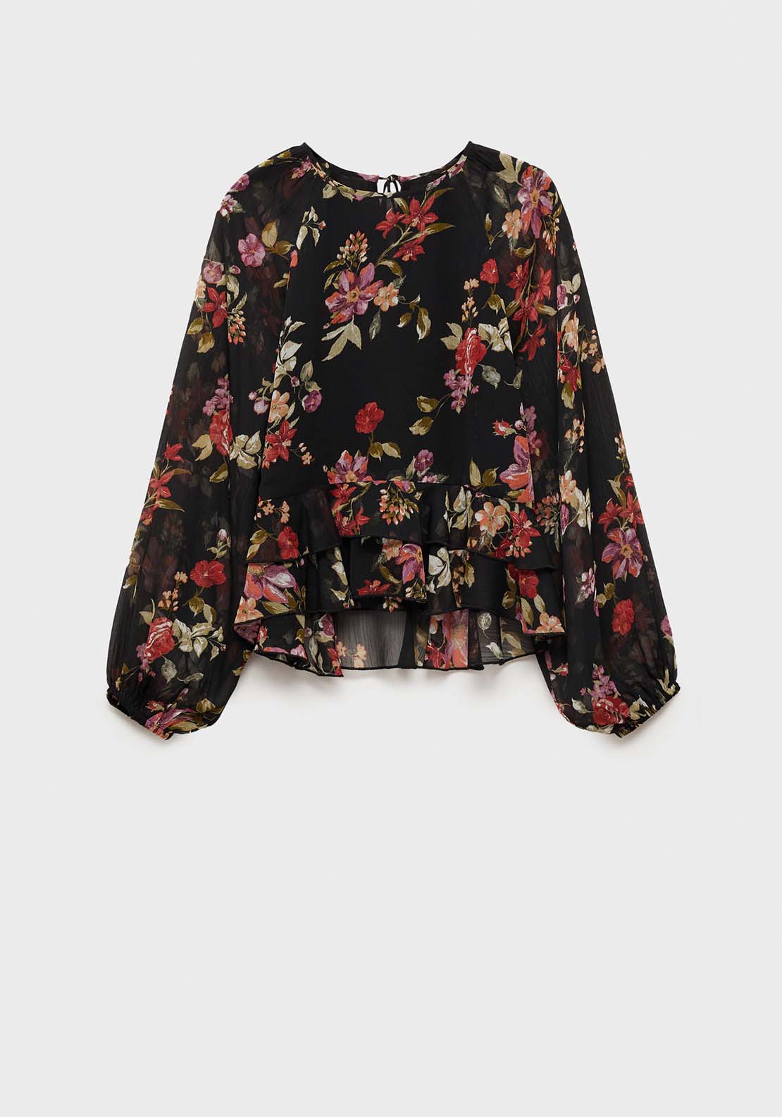 Mango Blouse Savage - Black 5 Shaws Department Stores