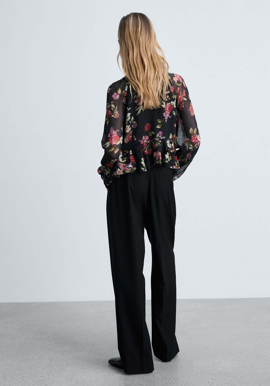 Mango Blouse Savage - Black 4 Shaws Department Stores