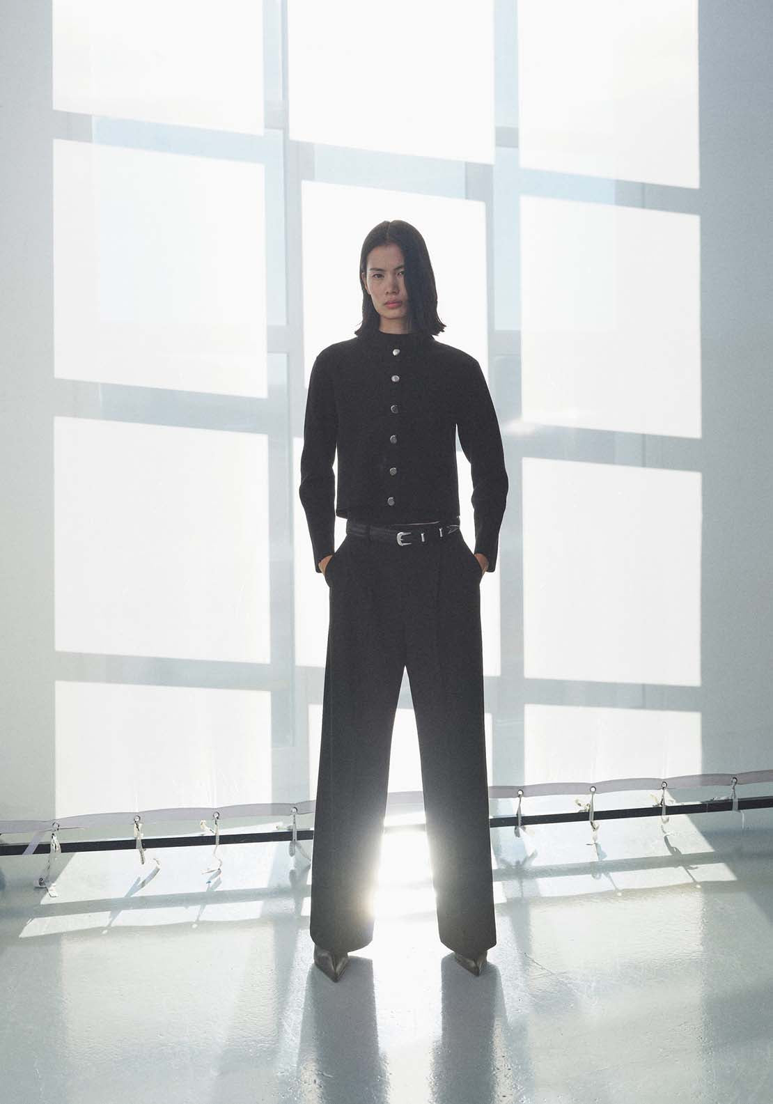 Mango Jacket Mao - Black 3 Shaws Department Stores