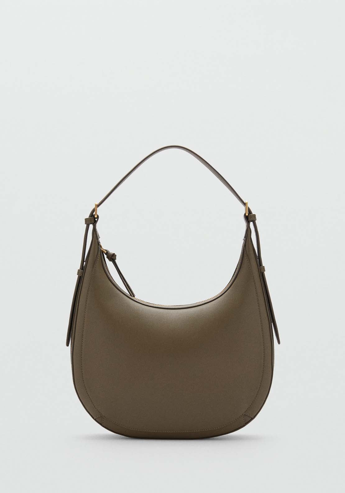 Mango Shoulder Bag - Beige/khaki 3 Shaws Department Stores