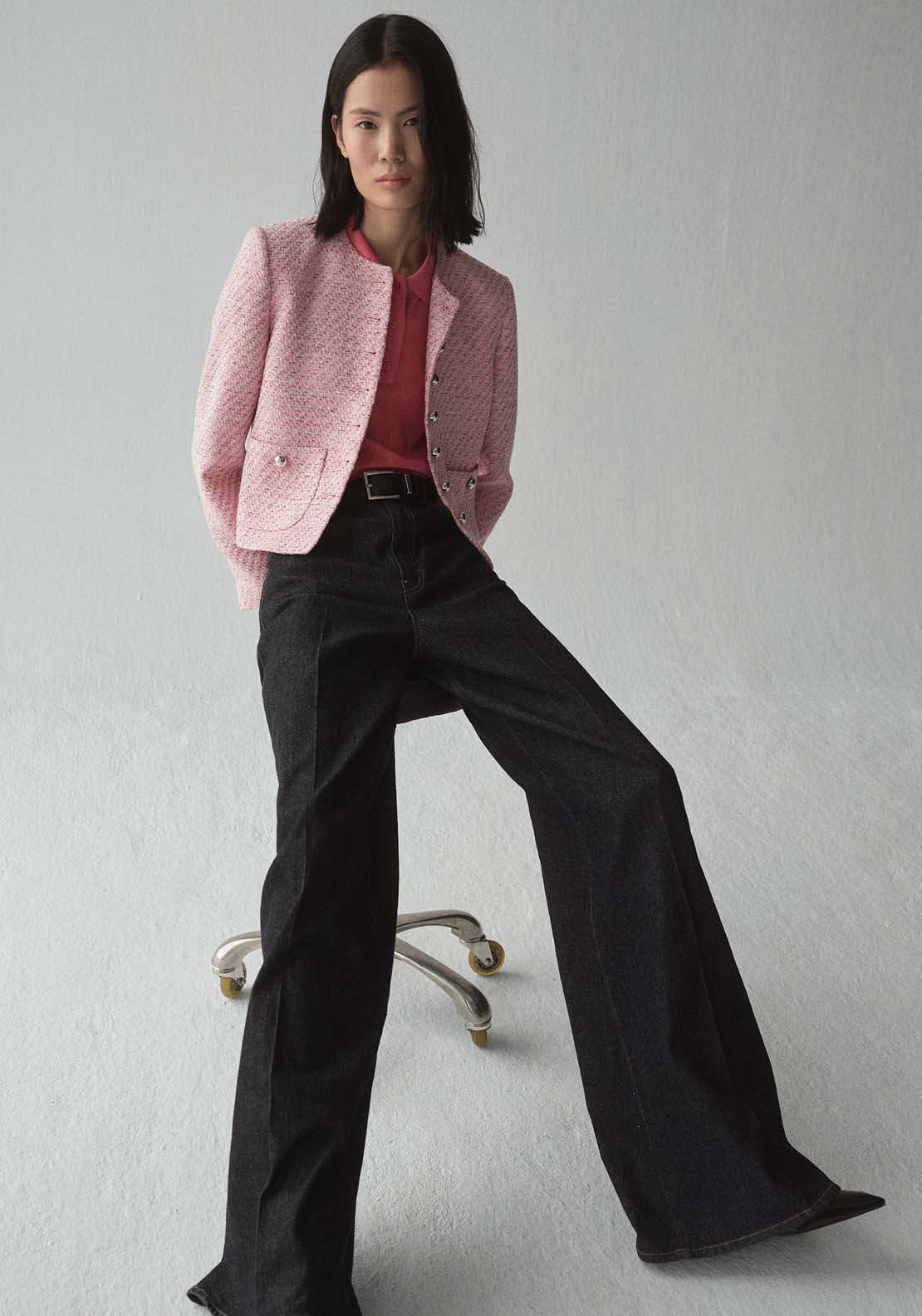Mango Jacket Karakoy - Pink 2 Shaws Department Stores