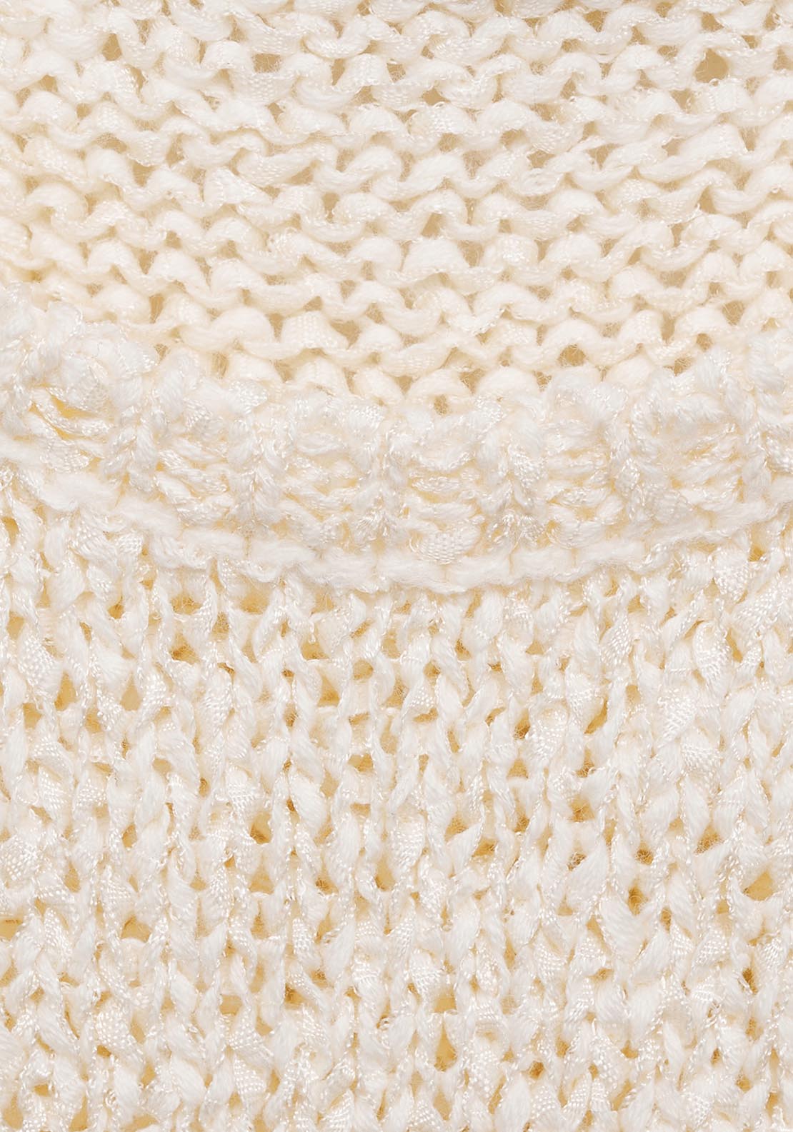 Mango Crochet top with straps - Light Beige 7 Shaws Department Stores