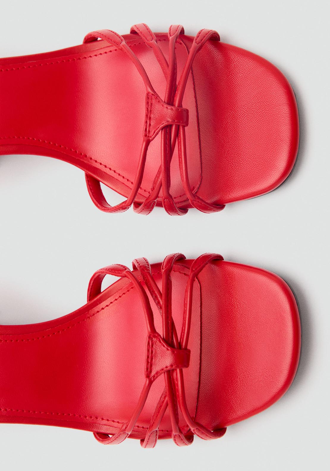 Mango Sandal - Red 3 Shaws Department Stores