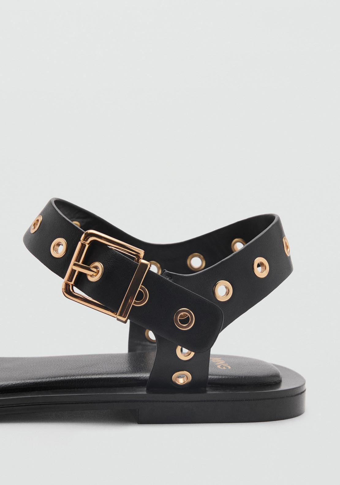 Mango Sandal - Black 2 Shaws Department Stores
