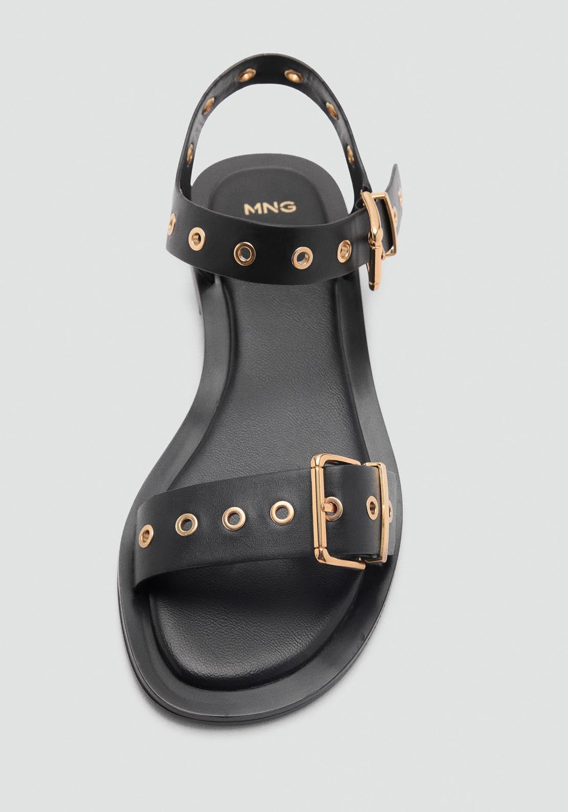 Mango Sandal - Black 3 Shaws Department Stores
