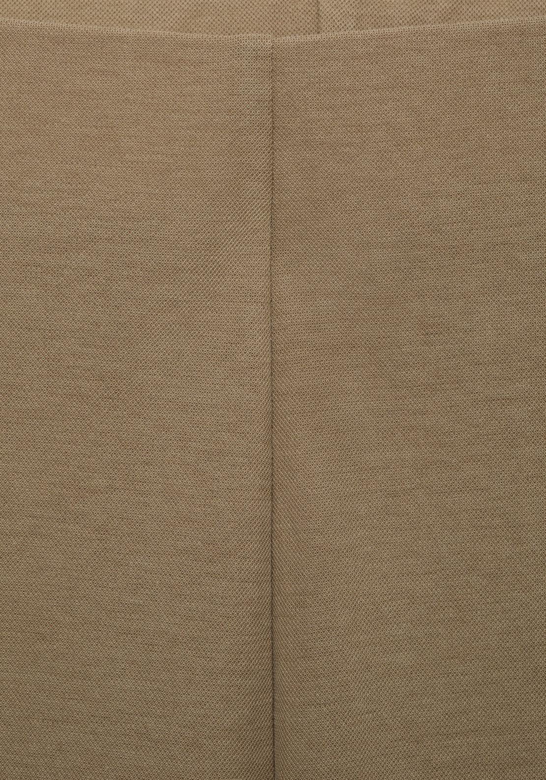 Mango Cropped Palazzo Trousers - Beige/khaki 5 Shaws Department Stores