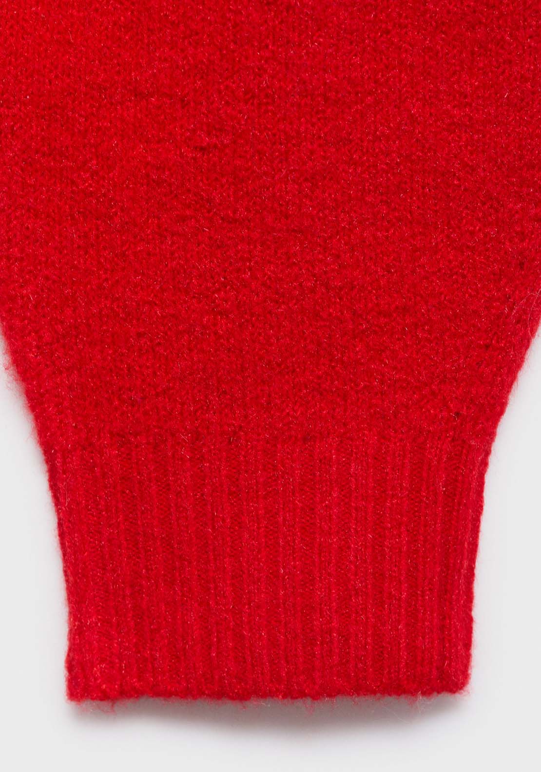 Mango Turtleneck knitted sweater - Red 4 Shaws Department Stores