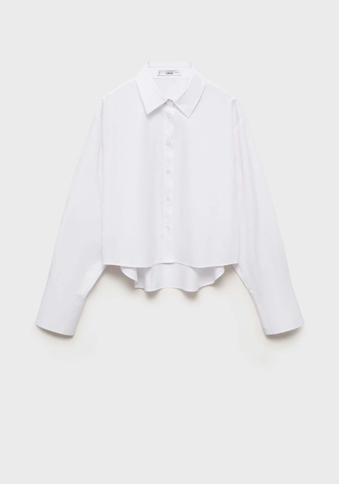 Mango Shirt Caro - Natural 1 Shaws Department Stores