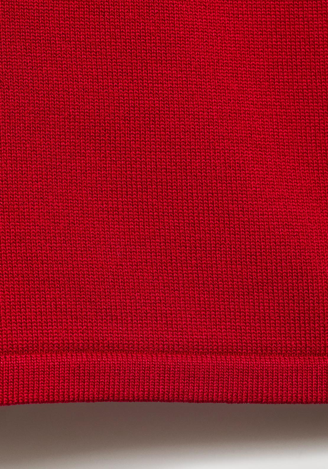 Mango Sleeveless fine knit sweater - Red 9 Shaws Department Stores