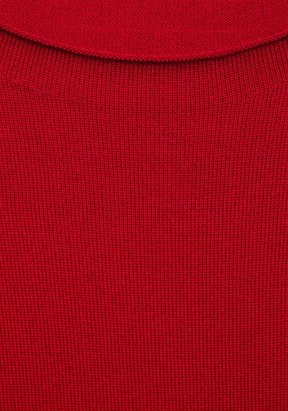 Mango Sleeveless fine knit sweater - Red 6 Shaws Department Stores