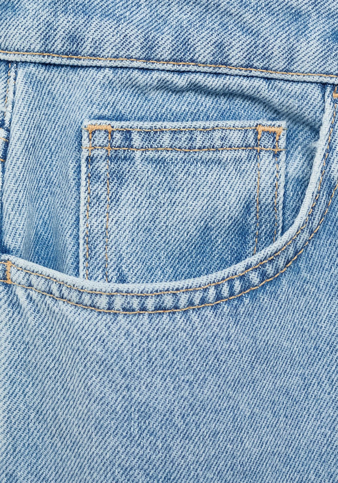 Mango Matilda medium-rise straight-fit jeans - Open Blue 3 Shaws Department Stores