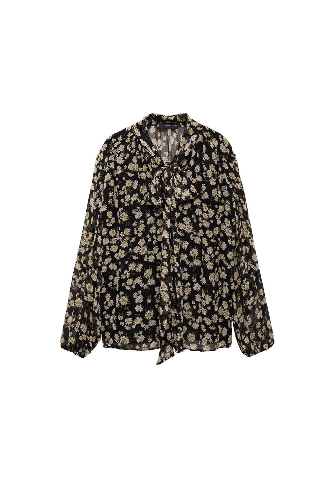 Mango Shirt - Black 7 Shaws Department Stores
