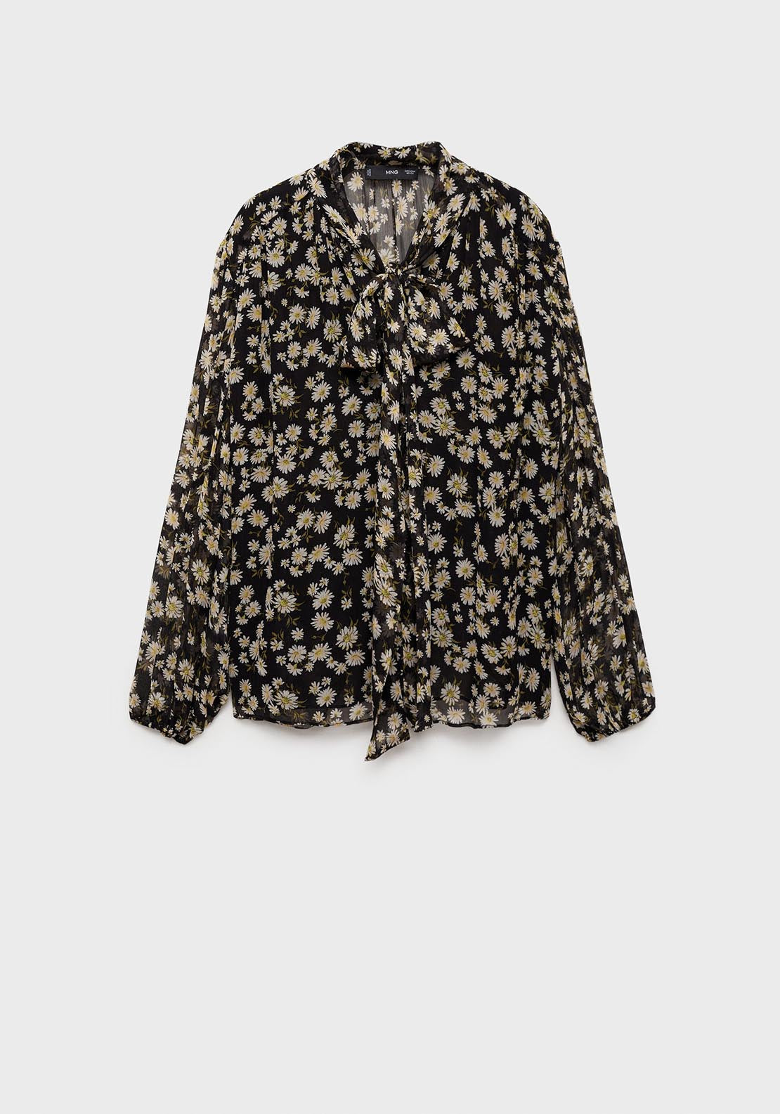 Mango Shirt - Black 8 Shaws Department Stores