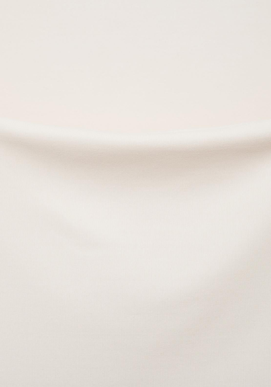 Mango Square Neck Strappy Top - Beige 5 Shaws Department Stores