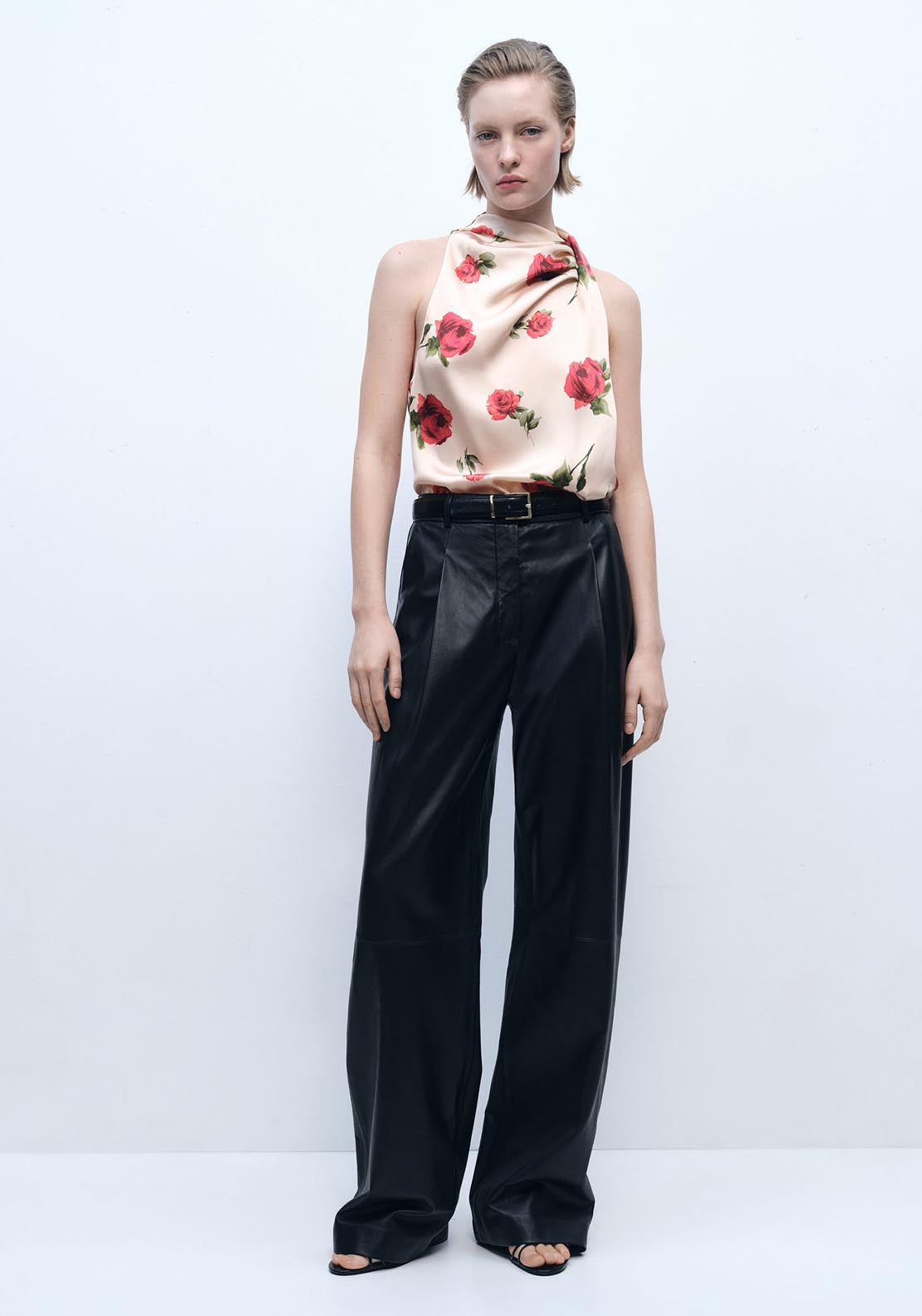 Mango Shirt - Light Beige 1 Shaws Department Stores