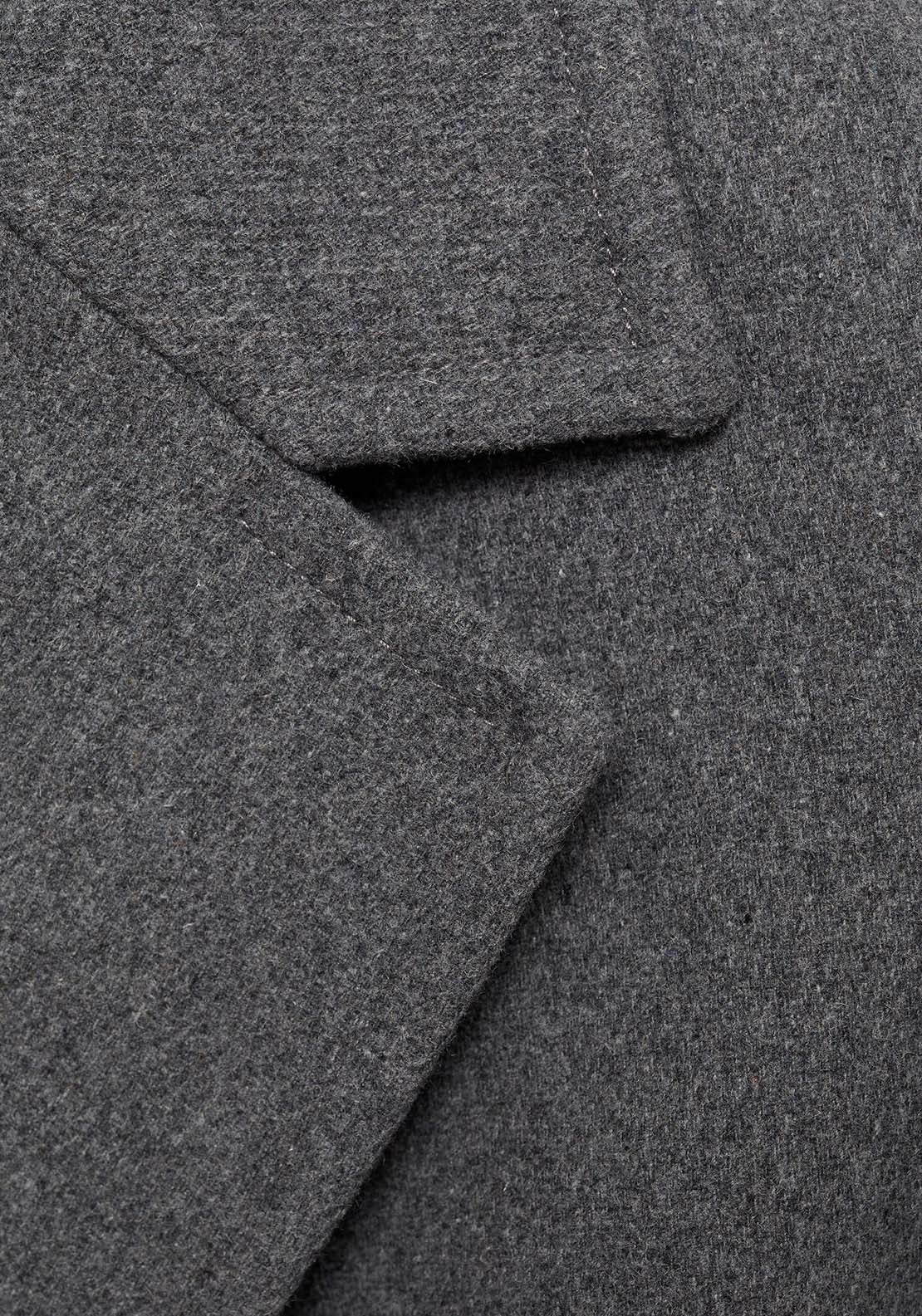 Mango Double-breasted wool coat - Gray 9 Shaws Department Stores