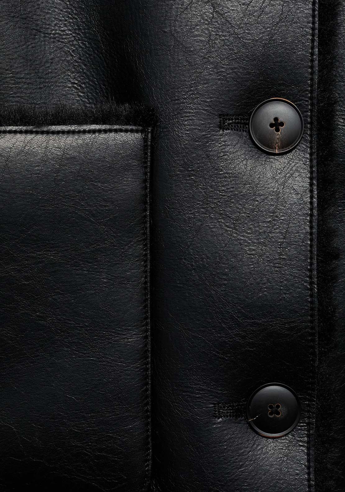 Mango Reversible quilted jacket - Black 9 Shaws Department Stores