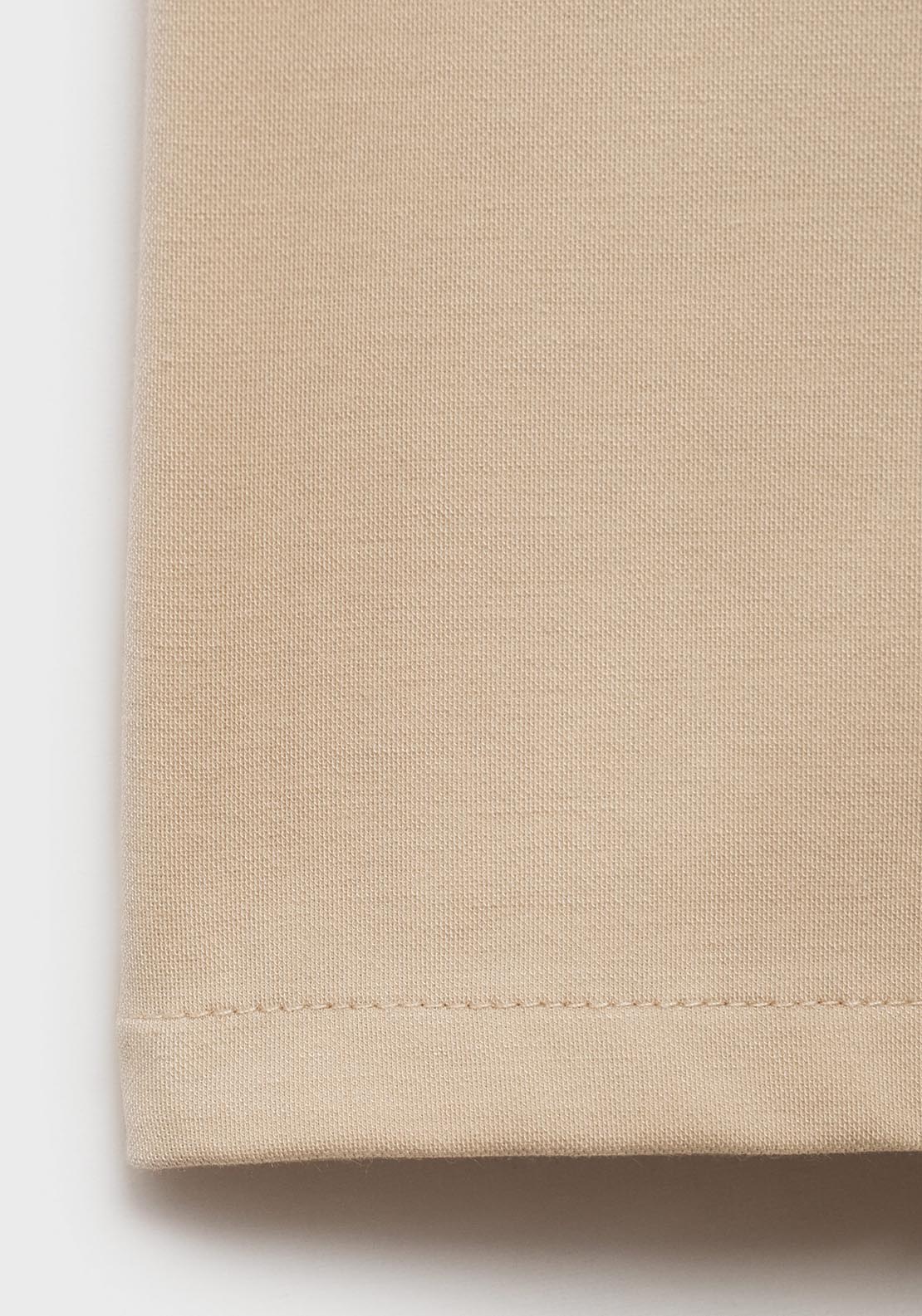 Mango Wide Leg Trousers With Elastic Waist - Light/pastel Brown 11 Shaws Department Stores