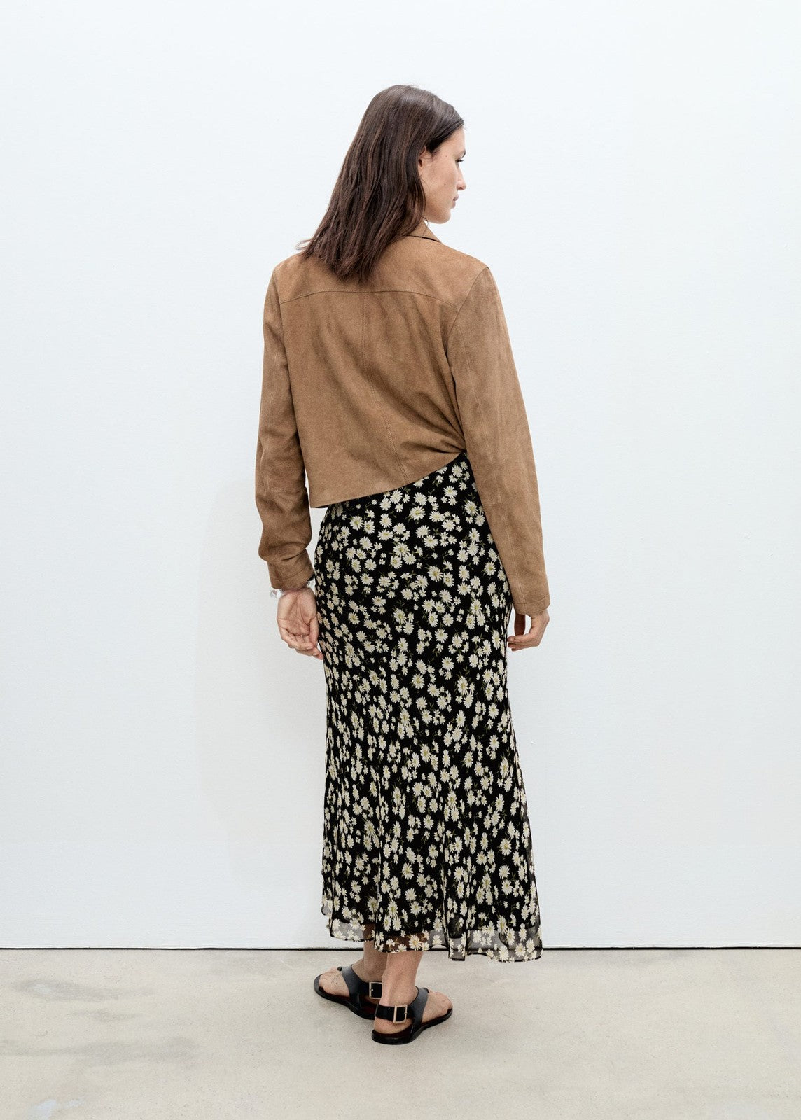 Mango Skirts - Black 3 Shaws Department Stores