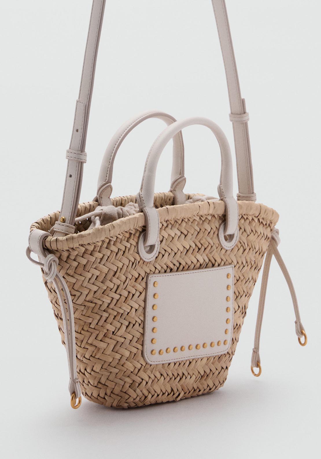 Mango Bags - Beige 3 Shaws Department Stores
