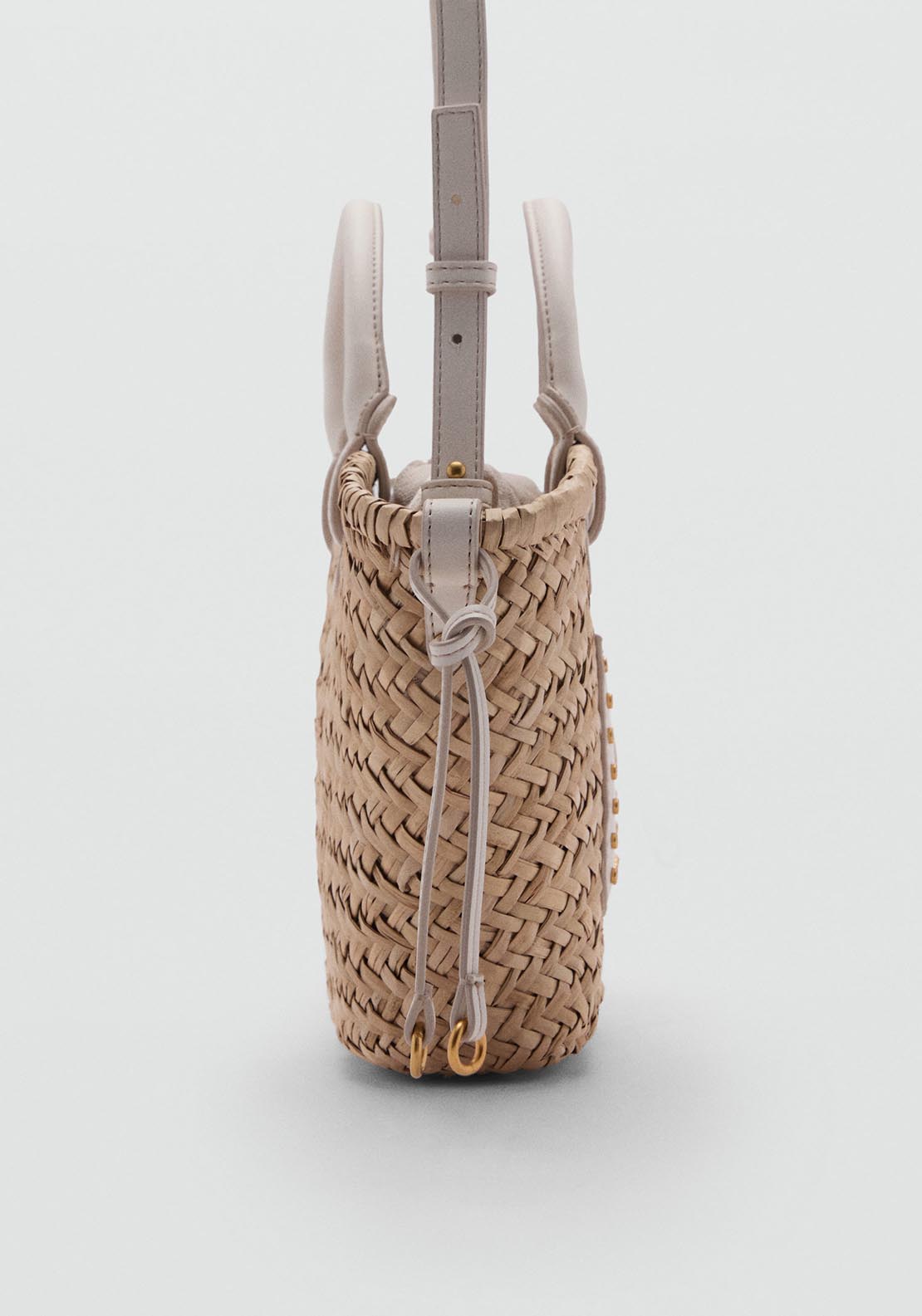 Mango Bags - Beige 1 Shaws Department Stores