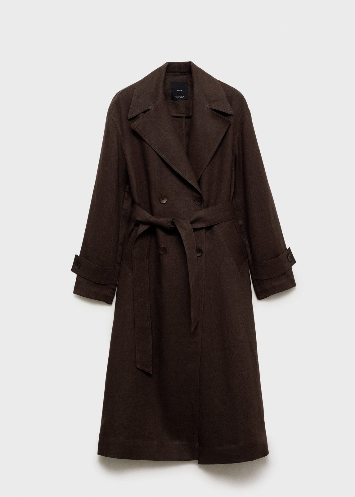 Mango Trenchcoat Beirut - Brown 2 Shaws Department Stores