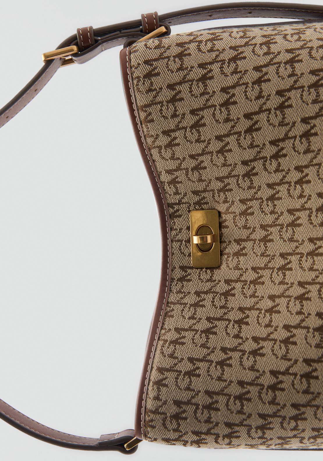 Mango Bucket Bag Marco - Brown 4 Shaws Department Stores