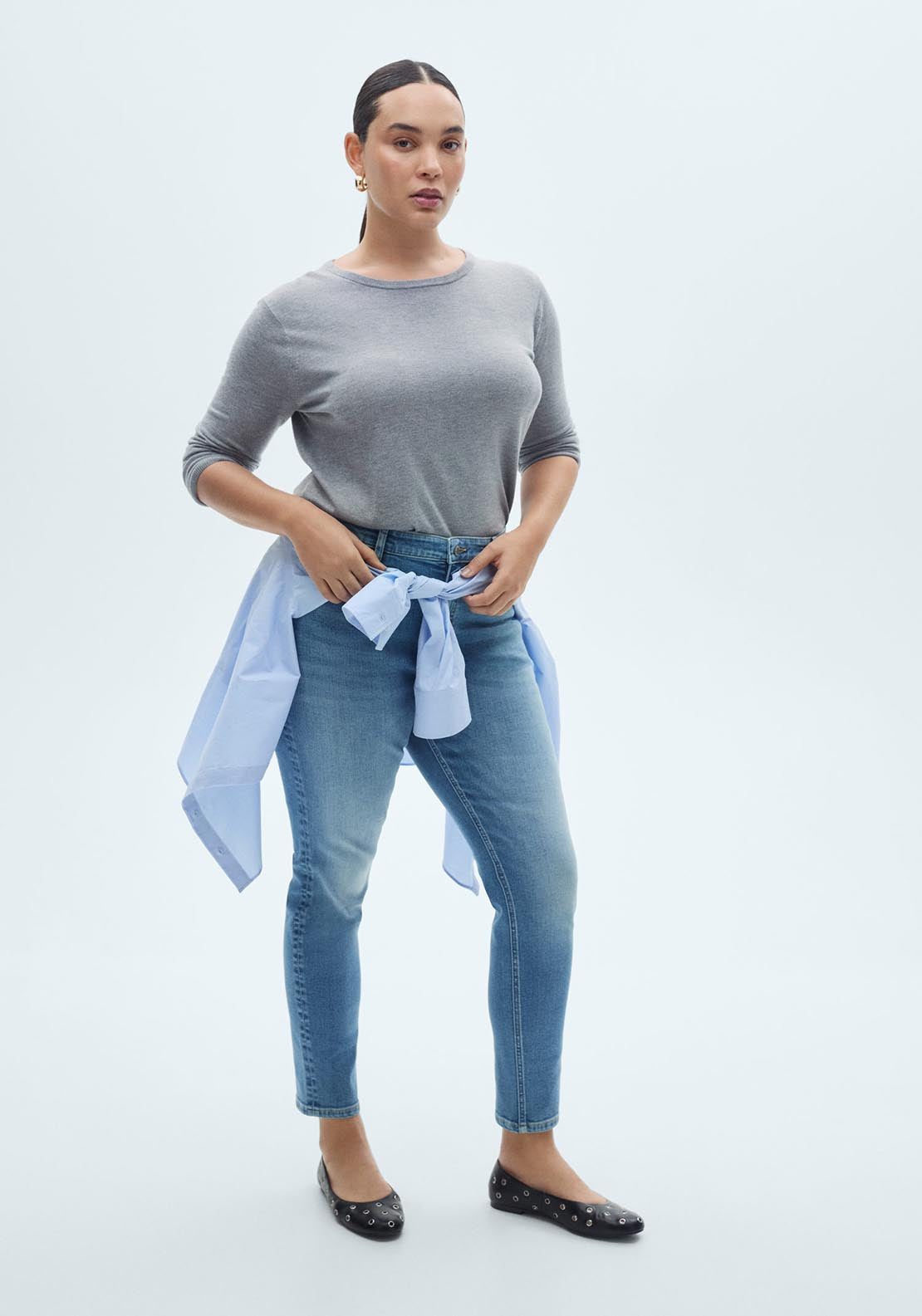 Mango Jeans - Open Blue 1 Shaws Department Stores