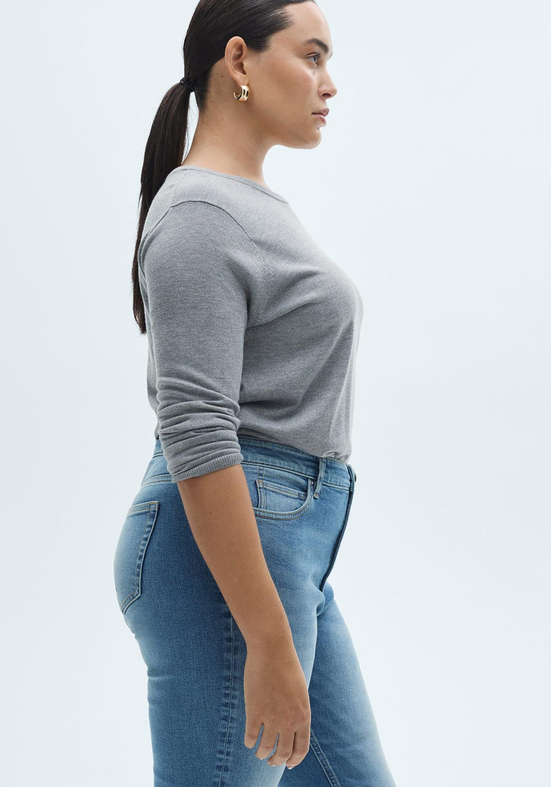 Mango Jeans - Open Blue 2 Shaws Department Stores