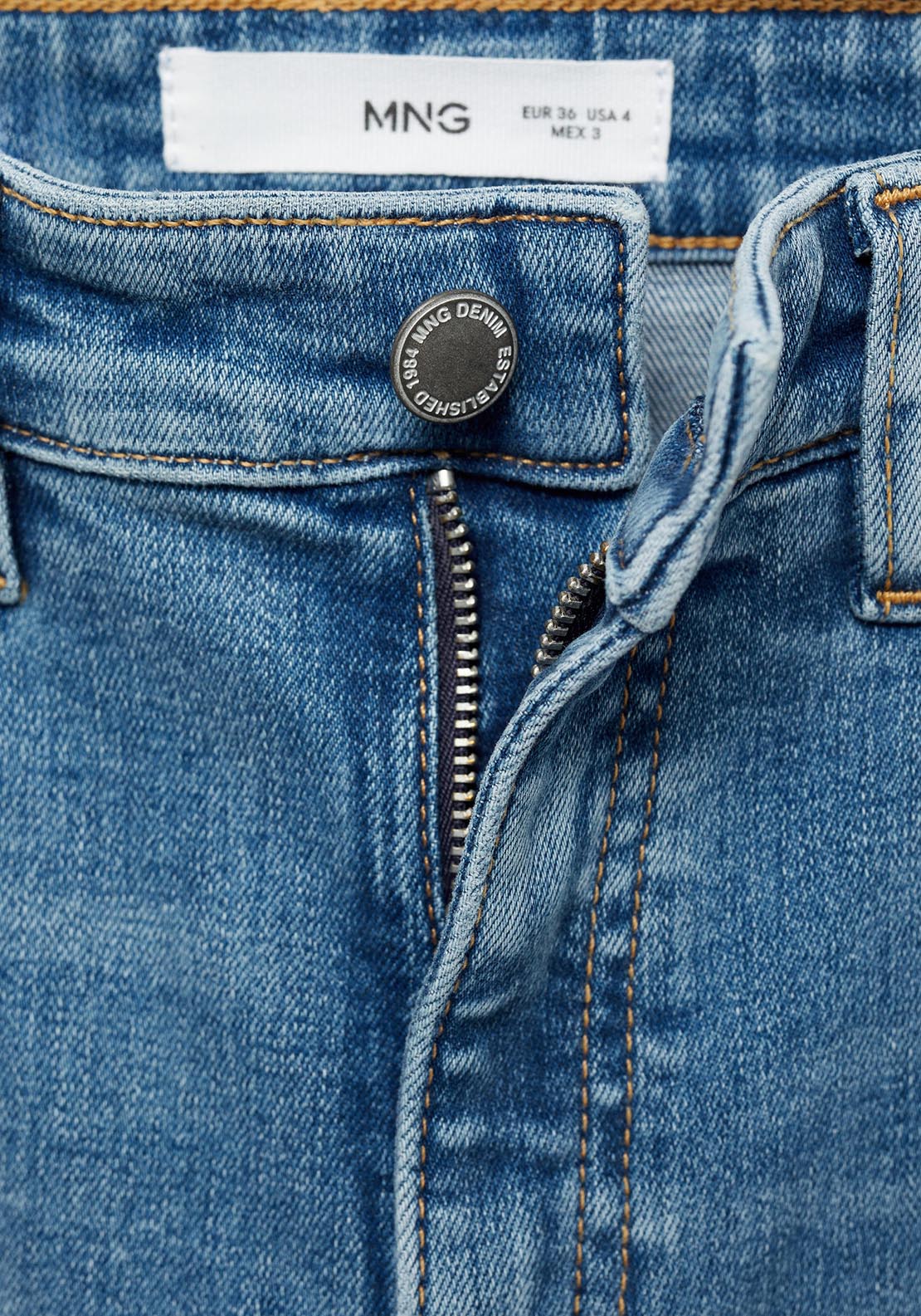 Mango Jeans - Open Blue 4 Shaws Department Stores