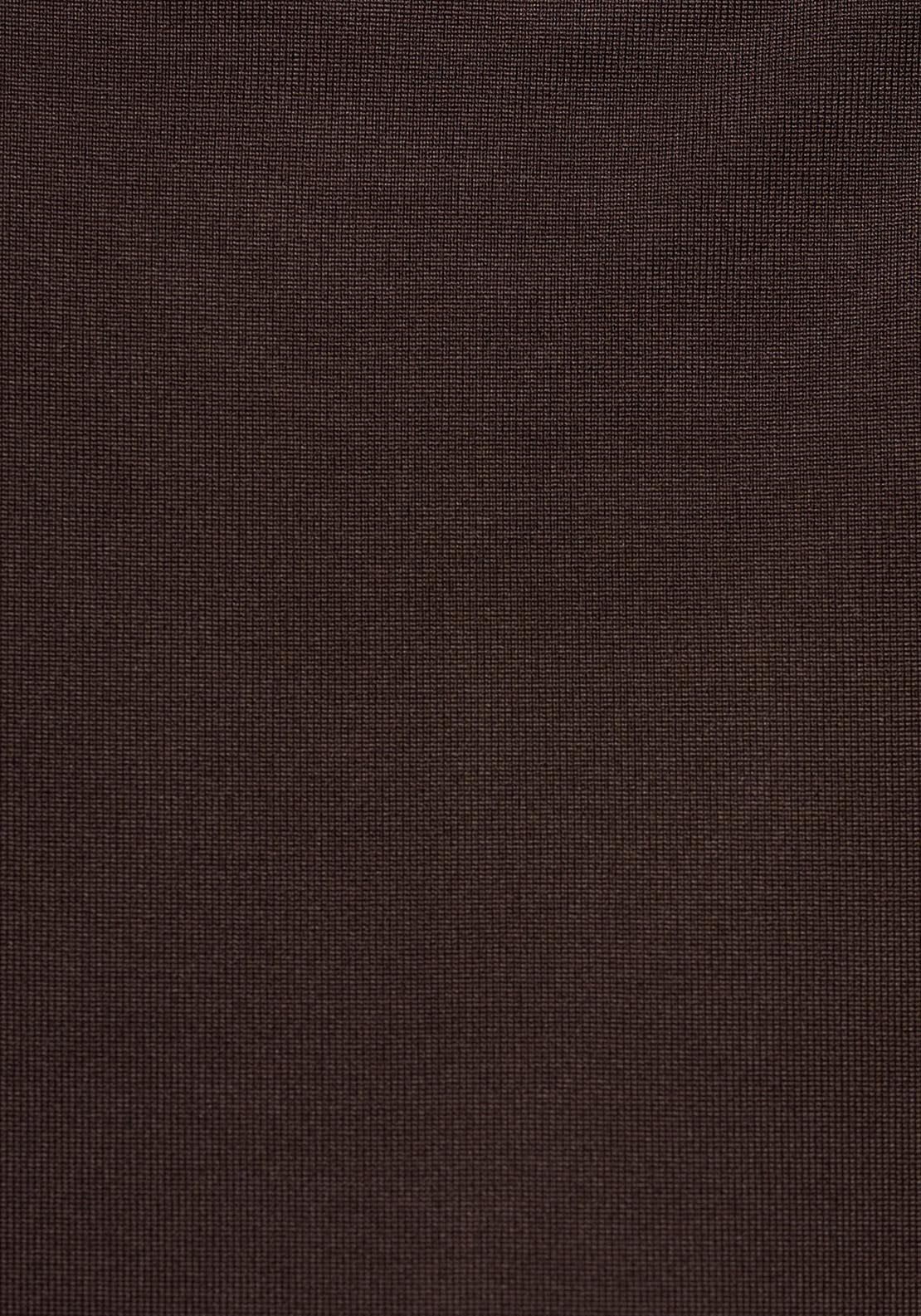 Mango Long dress with back opening - Brown 9 Shaws Department Stores