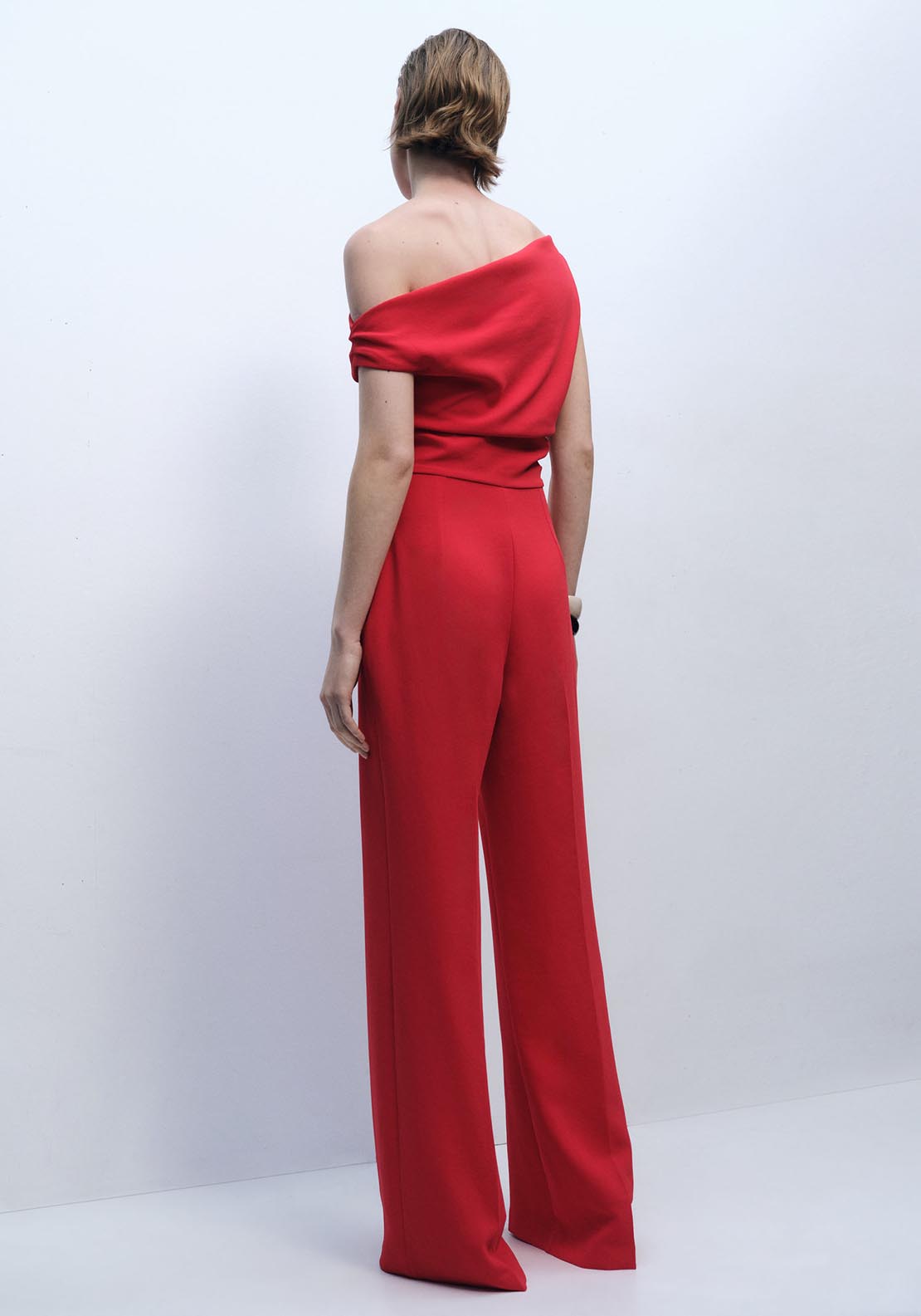 Mango Jumpsuit - Red 3 Shaws Department Stores