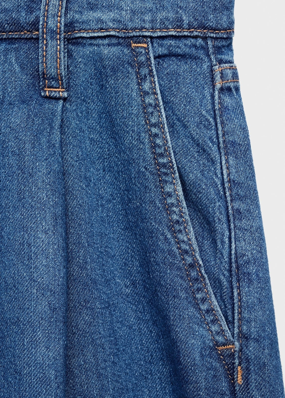 Mango Bermudas Marina - Open Blue 3 Shaws Department Stores